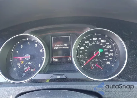 2019 Volkswagen Golf Gti 2.0T Autobahn/2.0T Rabbit Edition/2.0T S/2.0T Se z USA, uszkodzony, nr VIN 3VW6T7AU3KM037486